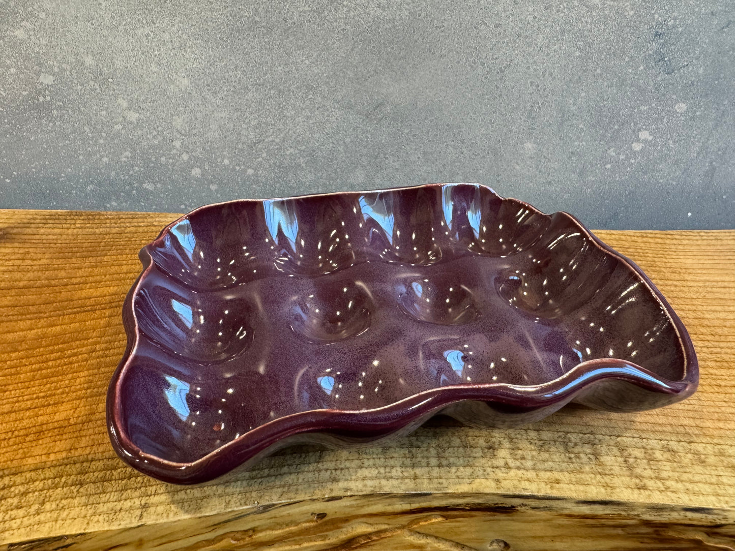 Stoneware Egg Tray