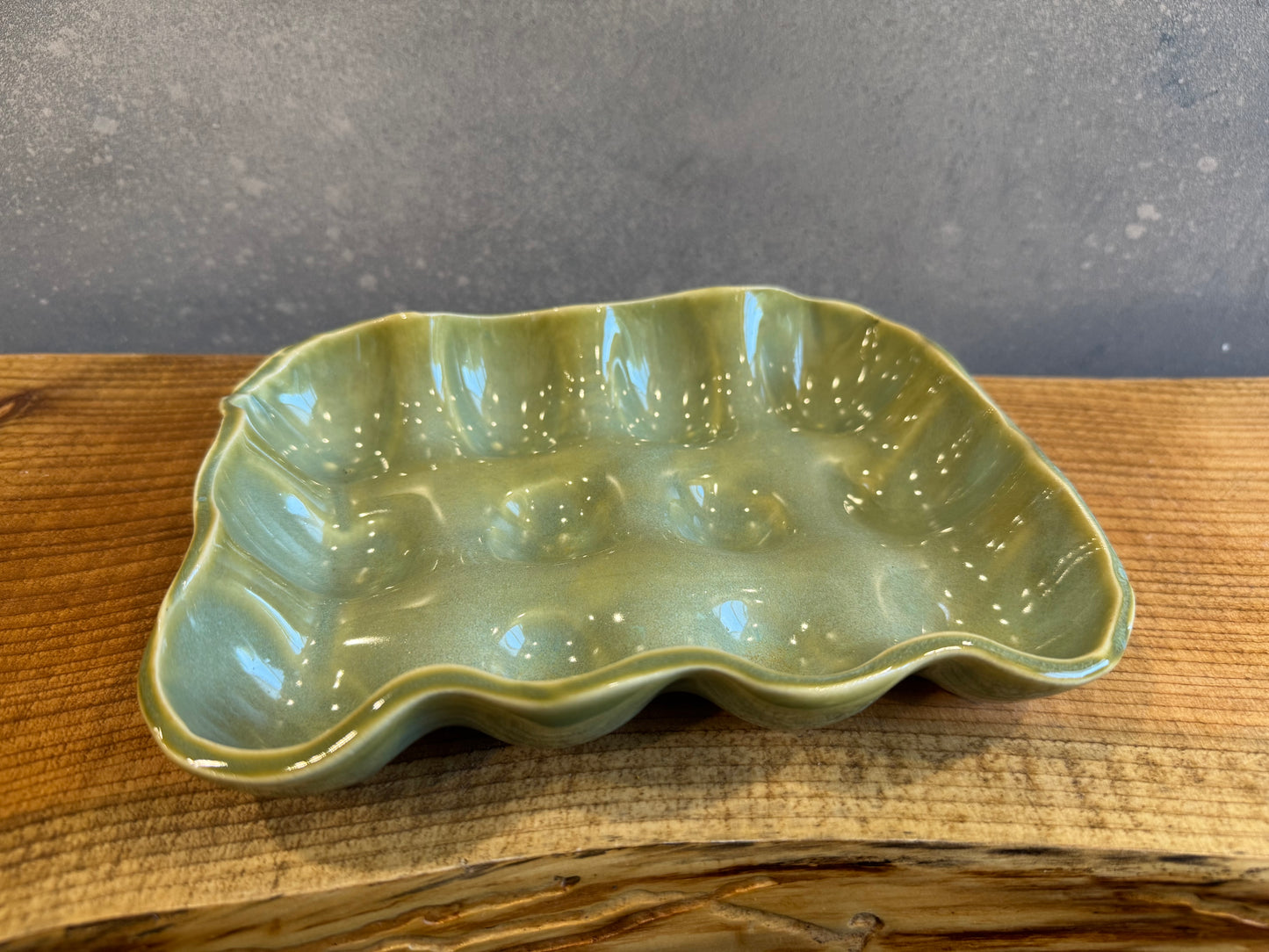 Stoneware Egg Tray